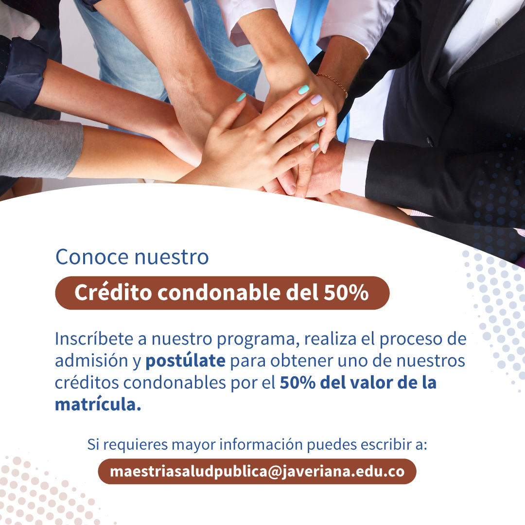 Convocatoria créditos condonables Pontificia Universidad Javeriana